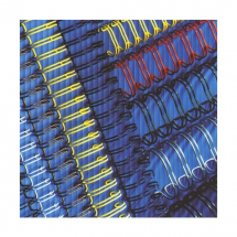BINDING WIRE A4 6.9MM 34 lOOP 3:1 PITCH SILVER
