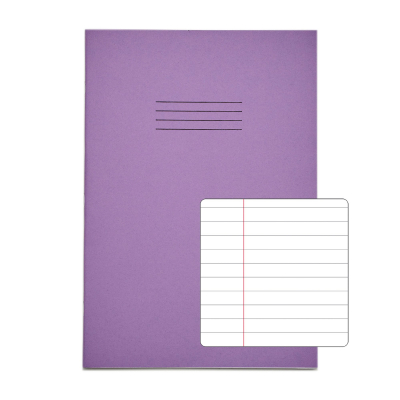A4+ 80pg BOOK 8MM F&M PURPLE