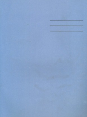 A4 80pg BOOK 10mm SQ Light Blue