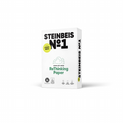 STEINBEIS NO.1 A3/80 100% RECYCLED - CLASSIC WHITE FSC