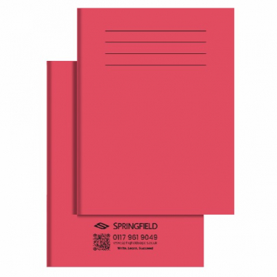 CLASSIC A4+ 80pg BOOK F8M RED